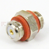 10-32 Female (Jack) to 10-32 Female (Jack) Adapter, Gold Plated Brass Body, 1.2 VSWR - SM2389 - Fairview Microwave Inc.
