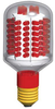 Led, Lamp, E27, Red, 230V 240Vac; Lamp Base Type Clandell - 86W0524 - Newark, An Avnet Company