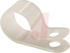 Clamp; Clamp Cable; White, 0.050 Nylon 6/6; 0.203 in.; 0.375 in.; 0.5 in. - 70181415 - Allied Electronics, Inc.