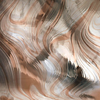 Cinnamon/Clear Baroque Glass - BR/CINNAMON - Spectrum Glass Company, Inc.