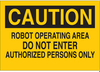 Admittance Sign - 40633 - Brady Corporation