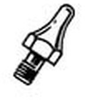 Weller Desolder - Thread In Tip DS114 - Desolder - Thread In Tip - 0.5 in Tip Length - 0.125 in Tip Width - 0.073 in Thick - 037103-47445 - R. S. Hughes Company, Inc.