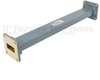 WR-90 Waveguide Section 9 Inch Length Straight Using UG-39/U Flange With a 8.2 GHz to 12.4 GHz Frequency Range in Commercial Grade - SMF90S-09 - Fairview Microwave Inc.