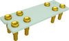 Relay Sockets, Solder Dip/7 Pin -- SMT1-7P-AL53 - Image