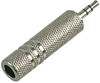 Adapter, Stereo, 3.5Mm Plug-6.35Mm Rcpt; Audio Video Connector A Multicomp Pro - 69AC6443 - Newark, An Avnet Company