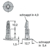 Spacer, 6.4/3.2-Pa; Pcb Support Type Ettinger - 59M4121 - Newark, An Avnet Company