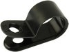 Cable Clamp, Nylon 6.6, 0.375, Black; Cable Clamp / Clip Type Abb Thomas & Betts - 75H5796 - Newark, An Avnet Company