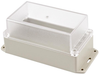 Small Enclosure, Abs, Grey/clear; Enclosure Type Hammond - 29AH0255 - Newark, An Avnet Company