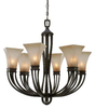 1850-6 RT Mid. Chandeliers-Glass Up - 410442 - Capital Lighting, Inc.