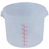 Translucent Polypropylene Round Food Storage Containers - 81525 - U.S. Plastic Corporation