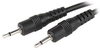 Cable, 2.5Mm Mono Plug-Plug, 6, Black; Connector Type A Multicomp Pro - 26W6302 - Newark, An Avnet Company