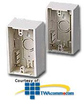 Leviton Single Gang Surface Mount Backbox - 42777-1 - TelephoneStuff.com