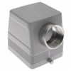 Standard, Rectangular Hood, size 77.62, 2 Pegs, Side M40 cable entry - MHO-32L40 - Mencom Corporation