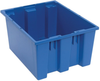 Genuine Stack & Nest Tote Bin, Blue; Bin Colour Quantum Storage - 44AC7531 - Newark, An Avnet Company