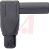 Plug; Banana Plug; 20 A; Black; Nickel Plated Brass; 1000; 55 degC; Lucel - 70197115 - Allied Electronics, Inc.
