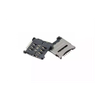 Micro SIM Card Connector 6 Pin Flip Type Metal Body -- ET-MI6PFT-MB - Image