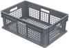 Container, Straight Wall Container, Mesh -- 37608GREY - Image
