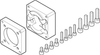 Motor flange - EAMF-A-43D-60G/H - Festo Corporation