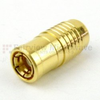 SMB Plug (Male) Termination (Load) 1 Watts To 4 GHz, Gold Plated Brass, 1.2 VSWR, 1 KWatts Peak Power -- ST04B-P - Image
