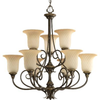 P4288-77 Mid. Chandeliers-Glass Up - 604145 - Capital Lighting, Inc.