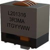 0.96uH, 20%, 0.25mOhm, 100.0A Max. DIP Flatwire Inductor -- L201316A-R96MHF - Image