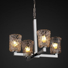 GLA-8829-16-CLRT-CROM Mid. Chandeliers-Glass Up - 670942 - Capital Lighting, Inc.