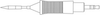 Weller Needle Tip 0054461499 - Needle Tip - 1.654 in Tip Length - 0.008 in Tip Width - 0.006 in Thick - 037103-22813 - R. S. Hughes Company, Inc.
