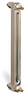 Aluminum Liquid Level Gage with Shut-Off, 10” Centerline, 1/4
