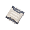Dual SIM Card Connector 8 Pin Push Type Metal Body -- ET-DSIM8PPT-MB - Image