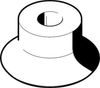 Vacuum cup without connector -- ESV-30-GT - Image