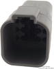 Receptacle Housing, 6Pos, Pa Gf, Grey; Product Range Deutsch Te Connectivity - 84Y5800 - Newark, An Avnet Company