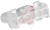 Connector, Soft Shell; Universal MATE-N-LOK; 5; Receptacle (Cap); Nylon; White - 70083530 - Allied Electronics, Inc.