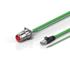 ZK7906-BL00-Axxx | ENP cable, PUR, 3 G 1.5 mm² + (1 x 4 x AWG22), drag-chain suitable, key 3 (user-defined voltage) -  - Beckhoff Automation LLC