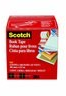 3M Scotch 845 Clear Book Tape Specialty Application Tape - 4 in Width x 15 yd Length - 07385 - 021200-07385 - R. S. Hughes Company, Inc.