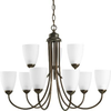 P4627-20EBWB Mid. Chandeliers-Glass Up - 375912 - Capital Lighting, Inc.
