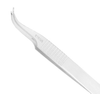 Excelta Three Star Utility Tweezers 124-SA - Stainless Steel SMD Curved Tip - 4 1/4 in Length - EXCELTA 124-SA - R. S. Hughes Company, Inc.