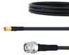 SMA Male to TNC Male Cable LMR-240-DB Coax in 60 Inch - FMC00381-60 - Fairview Microwave Inc.