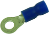Terminal, Ring Tongue, #8, Crimp, Blue; Stud Size - Metric Multicomp Pro - 34P2329 - Newark, An Avnet Company