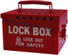 Enclosure, Hand Held, Steel, Red; Enclosure Type Brady - 19K0051 - Newark, An Avnet Company