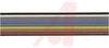 CABLE, FLAT RIBBON, 10 CONDUCTOR, 28AWG, STRANDED, PVC, 300V, COLOR CODED CLEAR -- 70004149