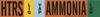 Brady B-946 Orange Pressure Sensitive Vinyl Pipe Marker - Printed Msg = HTRS LIQVAP Ammonia Low with Right Arrow - 145880 - 754473-54668 - R. S. Hughes Company, Inc.
