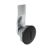 Quarter-Turn Cam Latch, Slotted Recess, 12mm  Grip, Not Sealed, Zinc Alloy, Powder Coat, Black - E5-1-005-070 - Southco