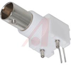 Connector; RF; BNC; Right Angle; PCB Jack; Low-Profile; White - 70000388 - Allied Electronics, Inc.