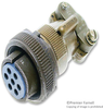 Circular Connector Plug Size 16S, 7 Position, Cable; Military Specification Itt Cannon - 88F4263 - Newark, An Avnet Company