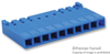 Connector, Plug, 10 Position, 1 Row; Product Range Amphenol Communications Solutions - 62K6553 - Newark, An Avnet Company