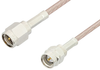 SMA Male to Reverse Thread SMA Male Cable 12 Inch Length Using RG316 Coax, RoHS - PE35375LF-12 - Pasternack