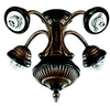 4 Light Fitter - Mediterranean Bronze - MC73MB - Monte Carlo Fan Company