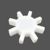 PTFE Magnetic Mixer Stir Bars Gear shape -  - Jinshiling (Heyuan) Technology Co., Ltd.