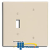 Leviton 2-Gang 1-Toggle Device Combination Oversized.. - 86106 - TelephoneStuff.com