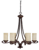 3036WB-261 Mid. Chandeliers-Pillar Candle - 782898 - Capital Lighting, Inc.